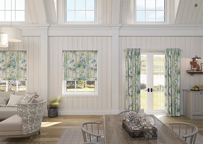 Silver Birch, Sapphire - Made to Measure Curtains - Image 13